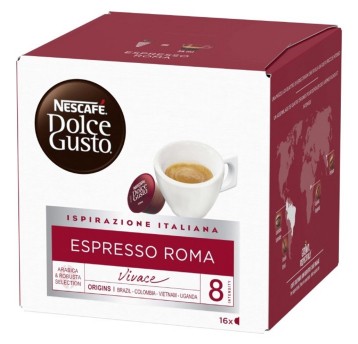 Kawa kapsułki NESCAFE Dolce Gusto ESPRESSO ROMA 16 szt.