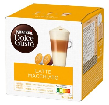 Kawa kapsułki NESCAFE Dolce Gusto LATTE MACCHIATO 16 szt.