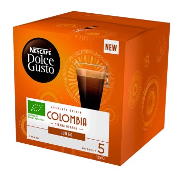 Kawa kapsułki NESCAFE Dolce Gusto LUNGO COLOMBIA 12 szt.