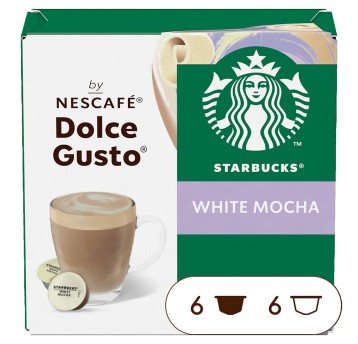 Kawa kapsułki STARBUCKS Dolce Gusto White Mocha 12 szt.