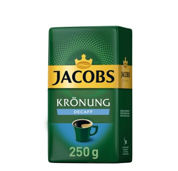Kawa mielona JACOBS KRONUNG DECAFF 250g bezkofeinowa