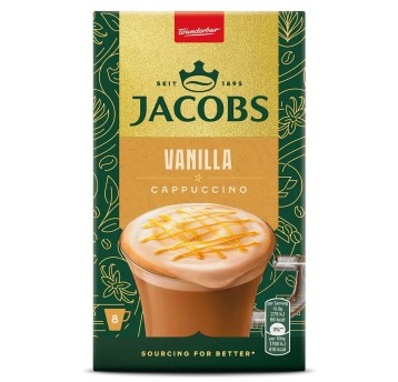 Kawa rozpuszczalna JACOBS TYP CAPPUCCINO VANILLA 8 szt.