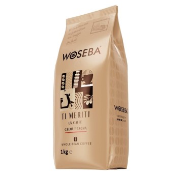 Kawa ziarnista WOSEBA TI MERITI Crema E Aroma 1kg