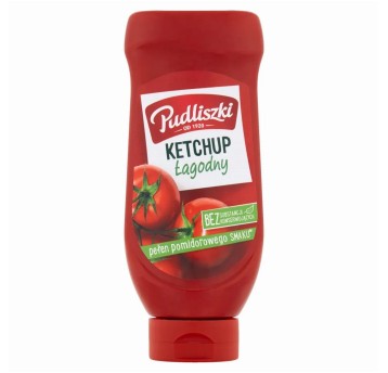 Ketchup łagodny PUDLISZKI butelka 700g