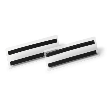 Kieszeń magazynowa magnetyczna 1/2 A5 DURABLE kol. przezroczysty poziome 10 szt. [119719]