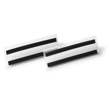Kieszeń magazynowa magnetyczna 1/2 A5 DURABLE kol. przezroczysty poziome 10 szt. [119719]