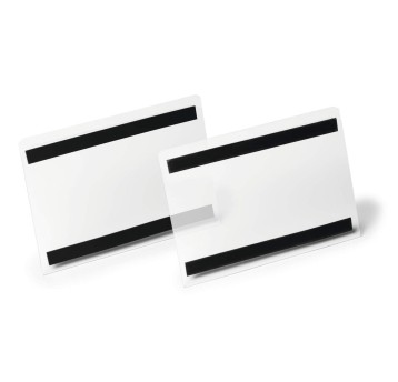 Kieszeń magazynowa magnetyczna A5 DURABLE kol. przezroczysty poziome 10 szt. [119819]