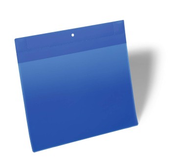 Kieszeń magazynowa neodymowa A4 DURABLE kol. granatowy poziome 10 szt. [174807]