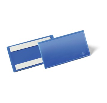 Kieszeń magazynowa samoprzylepne 15 x 6,7cm DURABLE kol. granatowy 50 szt. [176207]