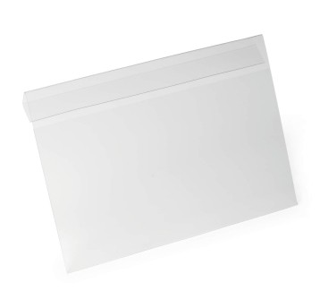 Kieszeń magazynowa z zakładką A4 DURABLE Hard Cover kol. przezroczysty poziome 10 szt. [116319]