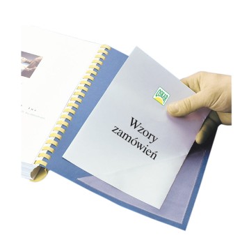 Kieszeń na załączniki samoprzylepna 145 x 145mm OPUS POCKET Sticky kol. przezroczysty 12 szt. [101047]