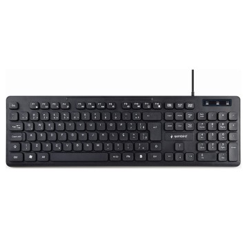 Klawiatura przewodowa GEMBIRD KB-MCH-04 kol. czarny US