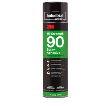 Klej elastomer syntetyczny w aerozolu 3M HI-STRENGTH Hi-Strength 90 500ml kol. przezroczysty [SPRAY 90]