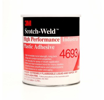 Klej kauczuk syntetyczny 3M SCOTCH-WELD 4693 18,9L kol. jasnobursztynowy 5 gal [B0901007]