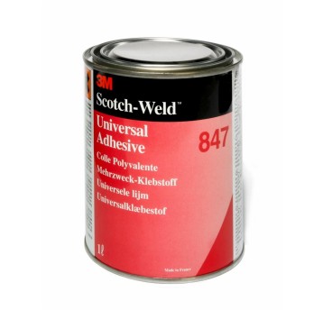 Klej nitrylowy 3M SCOTCH-WELD 847 1L kol. brązowy [513667]
