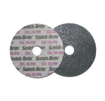 Koło sprasowane 3M XL-UW 126mm x 6mm x 22mm 2S FIN kol. szary