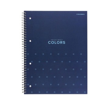 Kołonotatnik A4 kratka 100 kartek TOP-2000 COLORS okładka karton miękka kol. niebieski [400169230]