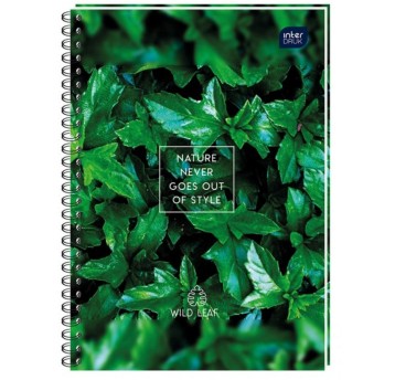 Kołonotatnik A4 kratka 160 kartek INTERDRUK okładka karton miękka mix kolorów [KOŁOZA4160M]