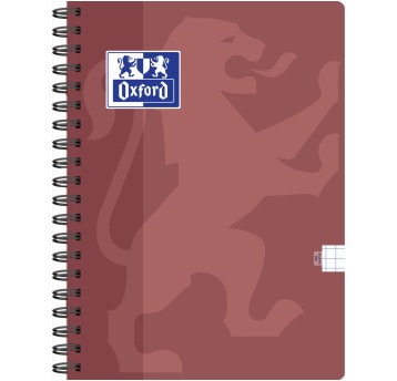 Kołonotatnik B5 kratka 100 kartek OXFORD TOUCH TREND okładka karton miękka mix kolorów [400175460]