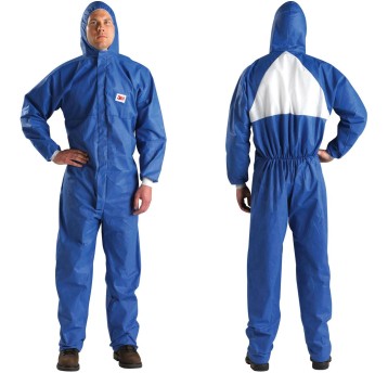 Kombinezon ochronny 3M 4530 typ 5/6 kat.III kol. niebiesko-biały rozmiar L