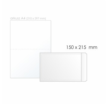 Koperta bąbelkowa C/13 HK BONG AirPro kol. biały papier/folia 150 x 215mm 75/40g 100 szt. [12213]