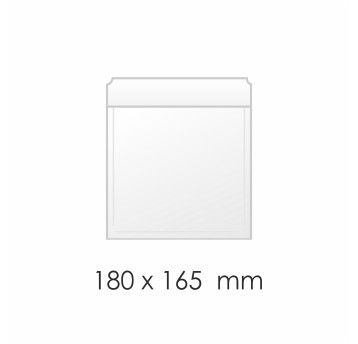 Koperta bąbelkowa CD/23 HK BONG AirPro kol. biały papier/folia 180 x 165mm 80/60g foliowana 10 szt. [12207]