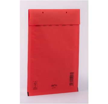 Koperta bąbelkowa D/14 HK BONG AirPro kol. czerwony papier/folia 180 x 265mm 80/40g 1 szt. [12144]