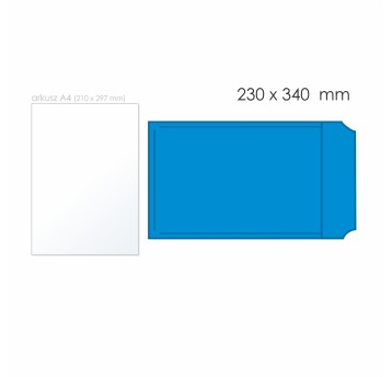 Koperta bąbelkowa G/17 HK BONG AirPro kol. niebieski papier/folia 230 x 340mm 80/55g 1 szt. [12049]