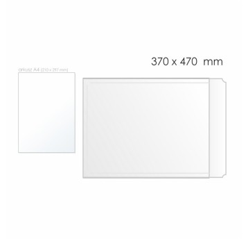 Koperta bąbelkowa K/20 HK BONG AirPro Green kol. biały papier 350 x 470mm 75/100/75g bez plastiku 50 szt. [12295]
