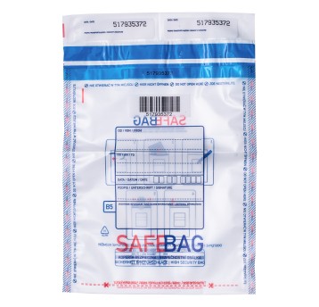 Koperta bezpieczna B5 HK BONG SafeBag kol. przezroczysty folia/LDPE 200 x 260mm 60g 100 szt. [Sb7601]