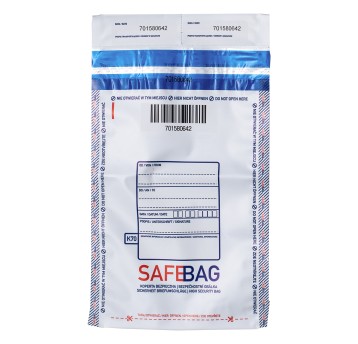 Koperta bezpieczna K70 HK BONG SafeBag kol. biały folia/LDPE 160 x 245 + 35mm 60g matowa 100 szt. [Sb7610]