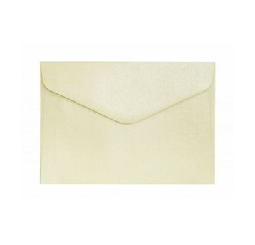 Koperta ozdobna C6 HK GALERIA PAPIERU Pearl kol. kremowy papier 114 x 162mm 150g 10 szt. [280241]