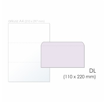 Koperta ozdobna DL HK GALERIA PAPIERU Metalizowana Milenium kol. liliowy papier 110 x 220mm 120g 10 szt. [280103]