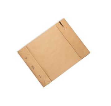 Koperta rozszerzana M HK BONG E-Green kol. brązowy papier 350 x 450 x 80mm 110g podwójny pasek 1 szt. [69115]