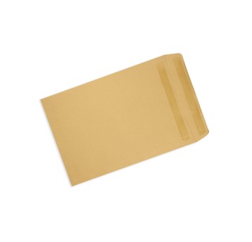 Koperta uniwersalna B4 SK BONG kol. brązowy papier 250 x 353mm 100g foliowana 50 szt. [2241-50]