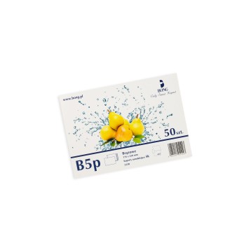 Koperta uniwersalna B5 SK BONG kol. brązowy papier 176 x 250mm 90g foliowana 50 szt. [2238-50]