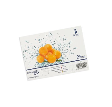 Koperta uniwersalna C4 HK BONG kol. biały papier 229 x 324mm 90g foliowana 25 szt. [2259-25]