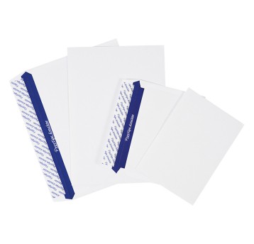 Koperta uniwersalna C4 HK BONG Prestige kol. biały papier 229 x 324mm 100g ciemny poddruk 1 szt. [3722]