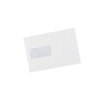 Koperta uniwersalna C5 HK BONG kol. biały papier 162 x 229mm 80g okno prawe/lewe środek 45 x 90mm 500 szt.