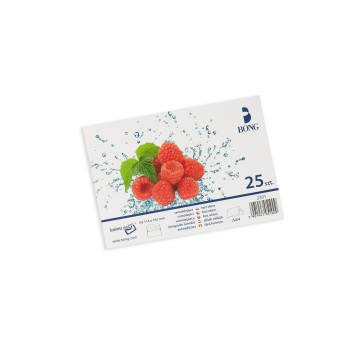 Koperta uniwersalna C6 SK BONG kol. biały papier 114 x 162mm 75g foliowana 25 szt. [2201-25]