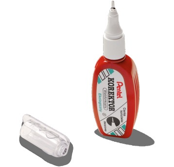 Korektor w płynie PENTEL ZL103 4,2ml metalowa końcówka