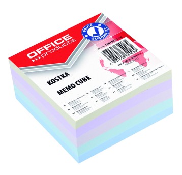 Kostka klejona 85 x 85 x 40mm OFFICE PRODUCTS wielokolorowy [14053311-99]