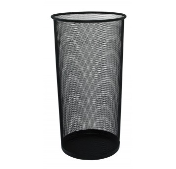 Kosz na parasole Q-CONNECT Office Set kol. czarny metalowa siatka [KF00829]