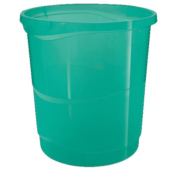 Kosz na śmieci 14L ESSELTE Colour Breeze plastik kol. zielony [626290]