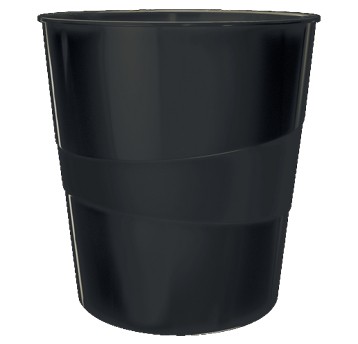 Kosz na śmieci 15L LEITZ Recycle plastik kol. czarny [53280095]