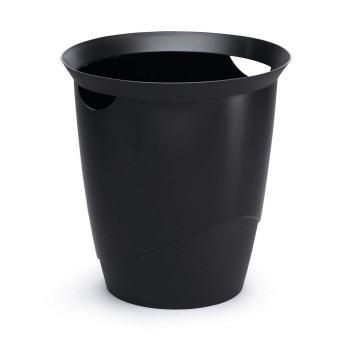 Kosz na śmieci 16L DURABLE Trend plastik kol. czarny [1701710060]