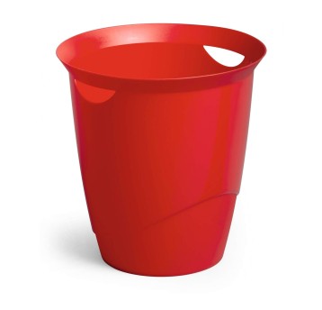 Kosz na śmieci 16L DURABLE Trend plastik kol. czerwony [1701710080]
