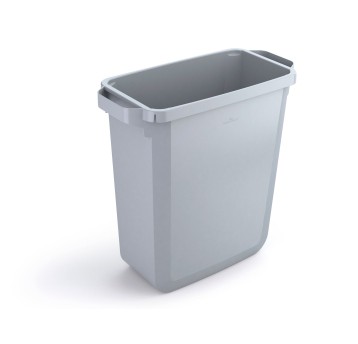 Kosz na śmieci bez pokrywy 60L DURABLE Durabin plastik kol. szary [1800496050]