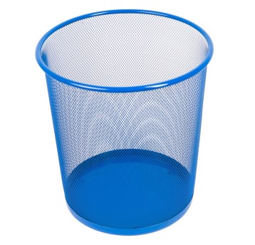 Kosz na śmieci siatka 12L LEVIATAN metal kol. granatowy [009992]