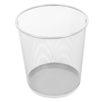 Kosz na śmieci siatka 12L LEVIATAN metal kol. perłowy [110062]